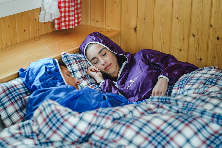 Pflegetipps für die Hüttenschlafsäcke